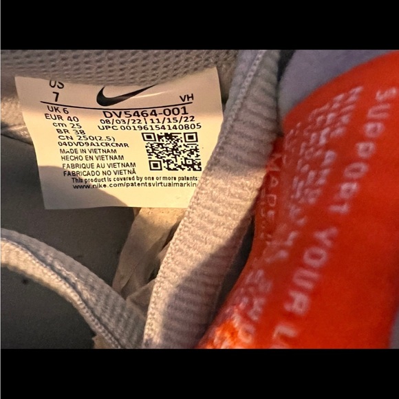 SB Dunk Low Pro ISO Skate Shoes Orange Label Size 7 Men / 8.5 Women FIRM - Picture 8 of 11